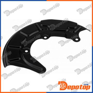 Déflecteur, disque de frein avant gauche pour VW | HTO-VW-071, 6E0615311B